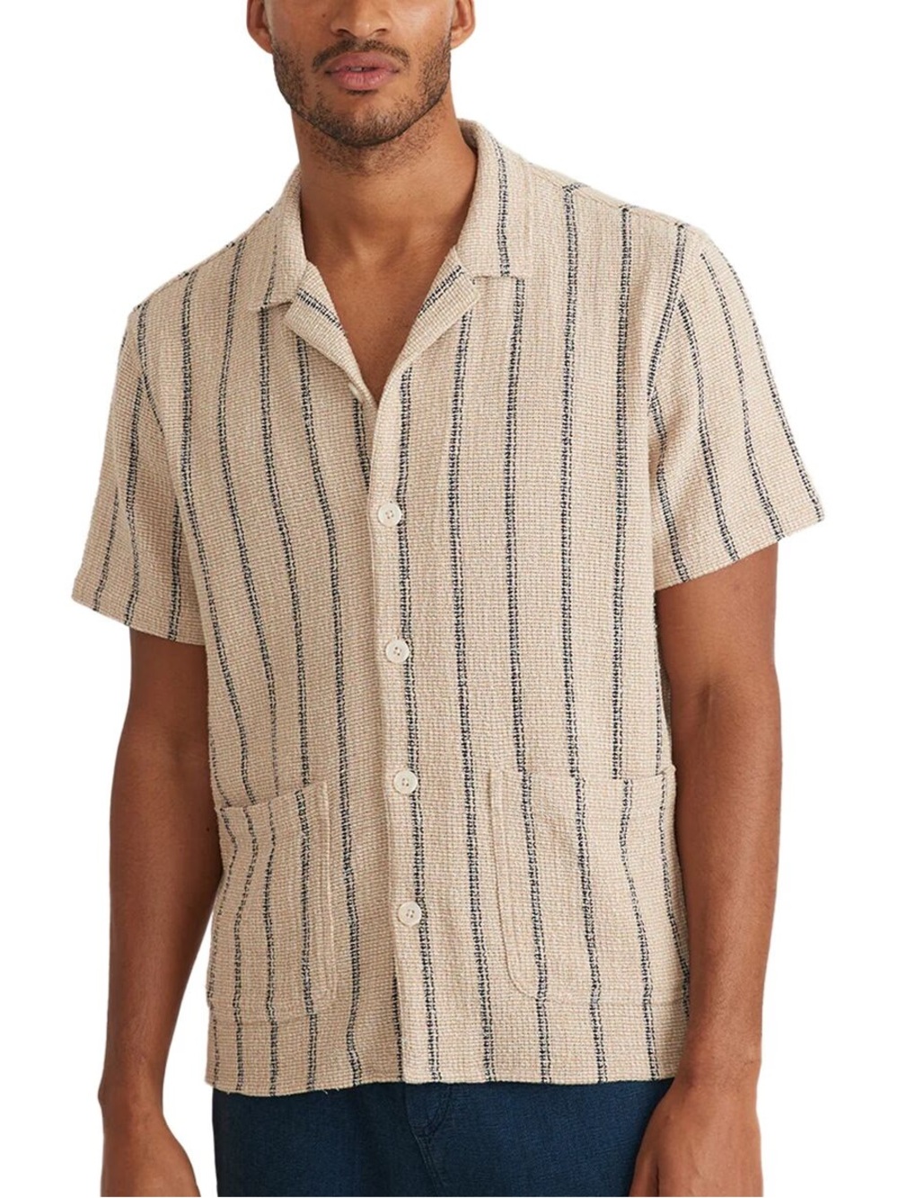 Brand New Marine Layer Diego Camp Shirt M/L